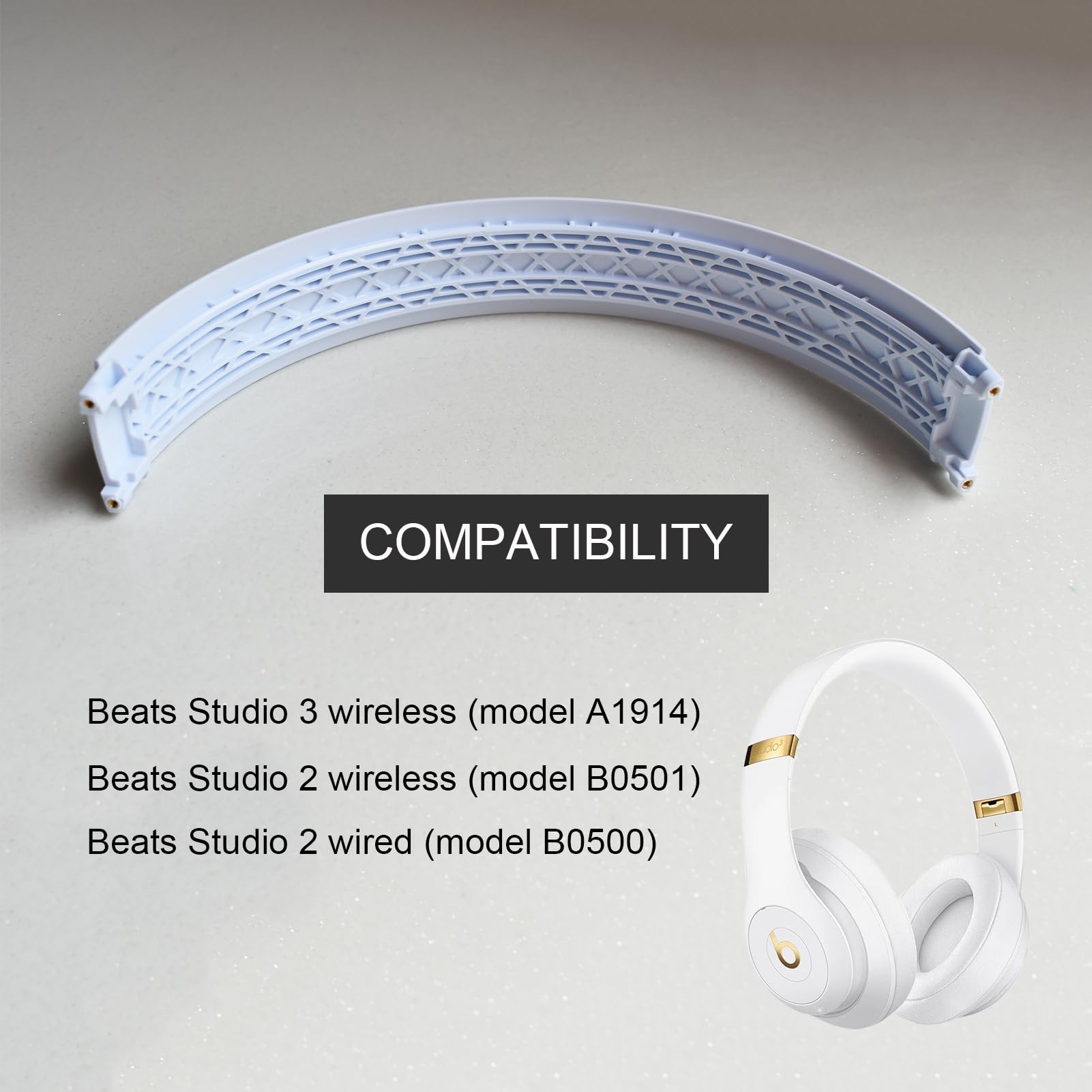 Beats Studio3 A1914 正規品 Amazon.com: Studio 3 Headband Replacement Arch Band as Same